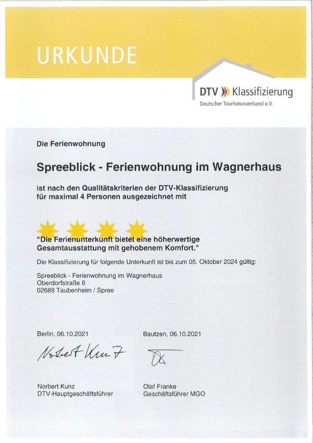 Ferienwohnung Spreeblick Alter Graben ภายนอก รูปภาพ